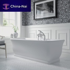 Free-standing bathtub MORTLAKEfor homescontemporarycomposite