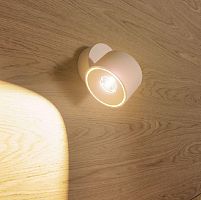 Wall-mounted spotlight MINI CONCORD 7WLEDroundIP20