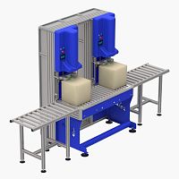 Semi-automatic filling machine SIMPLICITA®containerfor liquidsfor the food industry