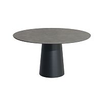 Contemporary table Round Up 28002 Aconcretesteel baseround