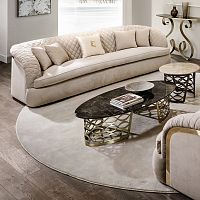 Traditional sofa PORTOFINOfabric