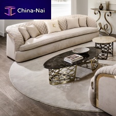Traditional sofa PORTOFINOfabric