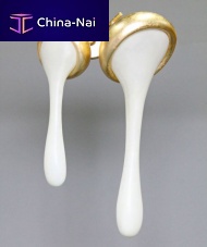 Organic design wall light FLUIDEindoorresin