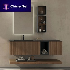 Wall-hung washbasin cabinet RT06 RuledHPLcontemporarywithout door