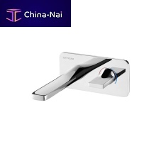 Washbasin mixer tap LINE 42 : 555230111wall-mountedbuilt-inbrass