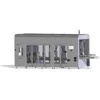 Top-loading case packer ICPwrap-aroundpick-and-placeautomatic