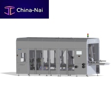 Top-loading case packer ICPwrap-aroundpick-and-placeautomatic