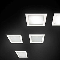 Recessed downlight FLUXLEDsquareIP43