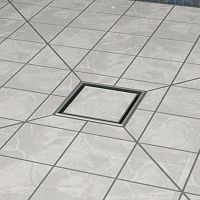 Foam shower drain TUB-MQ-SET 300