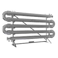 Tube-tube heat exchanger SCP liquid/liquidsteel