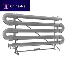 Tube-tube heat exchanger SCP liquid/liquidsteel