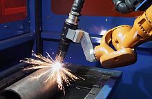Plasma cutting system FLEXFABfor metal pipesrobotic