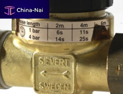 Gas pressure regulator 309121propanesingle-stagebrass