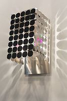 Contemporary wall light BUBBLEindoorstainless steelpainted aluminum