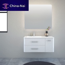 Double washbasin cabinet CHARMwall-hungMDFmetal