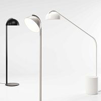 Floor-standing lamp HALF DOMEaluminumcontemporaryoutdoor