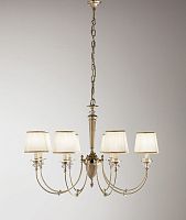 Traditional chandelier CLASSICAbrassfabricincandescent