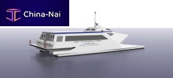 Catamaran passenger ferry Wavepiercer high-speed