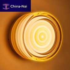 Contemporary wall light HAJOindoorglassround