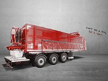 Container semi-trailer MOBILEMAN D3L3-axleconstructioncompact