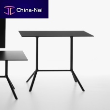 Contemporary table MIURAMDFmetalHPL