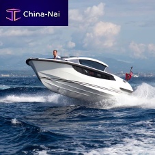 Inboard cabin cruiser LIMOUSINE 9 M FRONT HELM STATIONopen10-person max.yacht tender