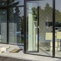 Swing French door MB-45aluminumdouble-glazedthermally-insulated