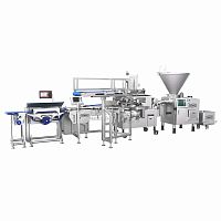 Automated loading system AML273for the food industryfor trayssausage