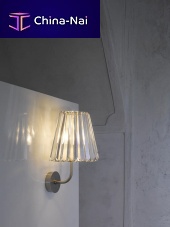 Traditional wall light GLITTERSindoorfabric