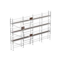 Fixed scaffolding FORTALU 750facademodular