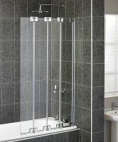 Folding bath screen 1161771tempered glassframeless