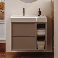 Wall-hung washbasin cabinet TURAMDFcontemporarywithout door