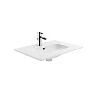 Built-in washbasin rea : 1081 seriesceramic1-holewith overflow