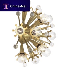Contemporary wall light SPUTNIKindoorbrassnickel