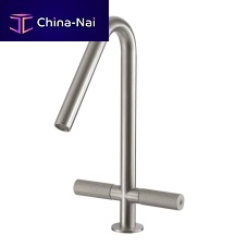Double-handle washbasin mixer tap IT 6014 IS 2G ZZcountertopchromed metalbathroom
