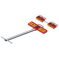 Heavy load moving skate ECO-Skate MINI (PU) M50L + M50S 10totransportmanualrotary