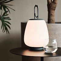 Portable lamp LUCCAmetalglasscontemporary