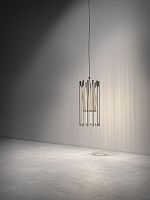 Pendant lamp THINbrasscontemporarycorded