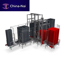 Depalletizer for the food industry automatic