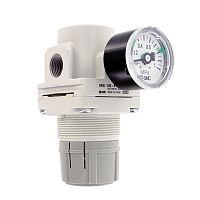 Compressed air pressure regulator SMC AR seriespistonsingle-stageindustrial