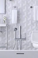 Bathtub mixer tap ONE: P24408-00floor-mountedbrassbathroom