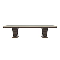 Contemporary dining table 20111Macassar ebonybeech baserectangular