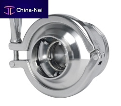 Poppet check valve stainless steel