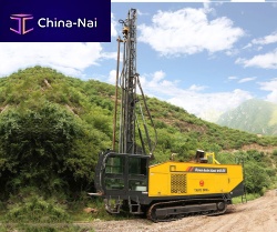 Blasthole drilling rig TAIYE-D8-DTHcrawlerrotarydown-the-hole