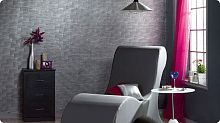 Decorative paint COMBINGfor wallmetallic look