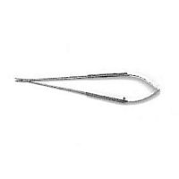 Surgical micro scissors NM18207670123for humanscurvedtitanium