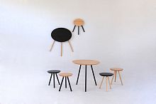Contemporary table 2Dwoodenroundfolding