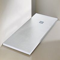 Rectangular shower base DELIOSabove floorstone