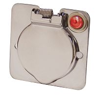 Panel-mount indicator light weatherproof