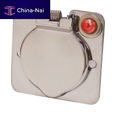 Panel-mount indicator light weatherproof